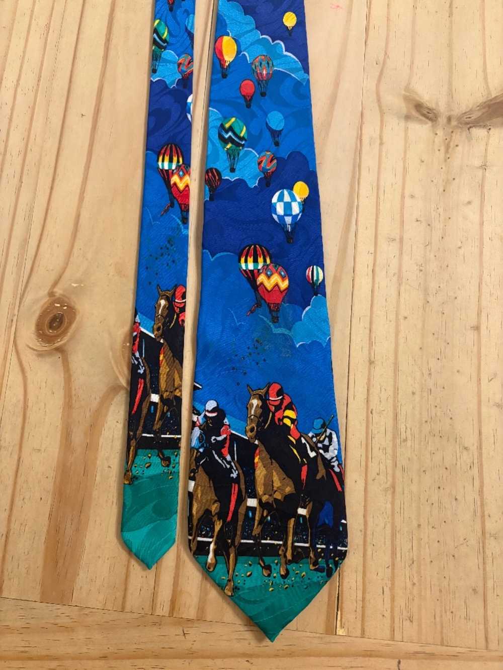 Vintage Wear Ties Limited Edition Kentucky Derby Silk Necktie
